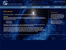 Tablet Screenshot of bluelion.com